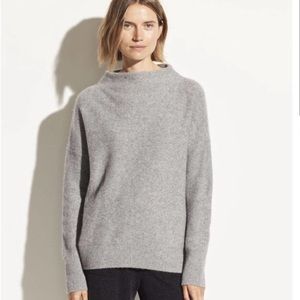 VINCE Cashmere Funnel Neck Sweater